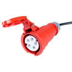 Akyga Adapter CEE 5-pin / CEE 7/7 16A Schuko Akyga AK-SC-E06 kabel 50cm evse polnilec