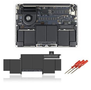 shumee Baterija za Apple Macbook Pro 13" 2015 Retina ME864LL A1493 6300mAh Original TI