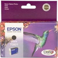Epson T080140 črna, originalna kartuša