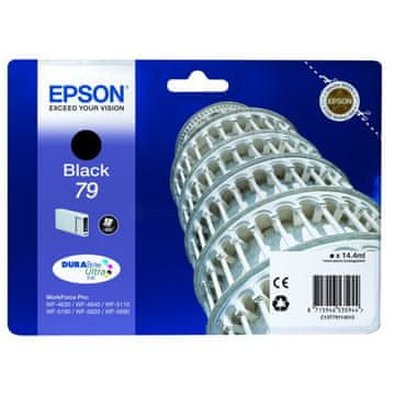 Epson 79 T7911 črna, originalna kartuša