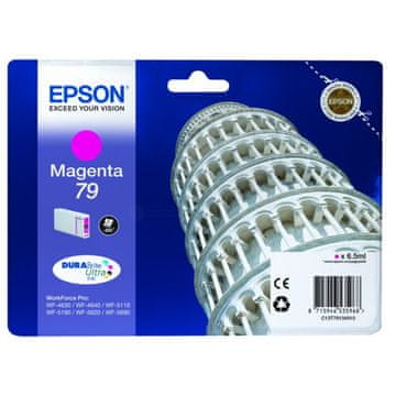 Epson 79 T7913 škrlatna, originalna kartuša