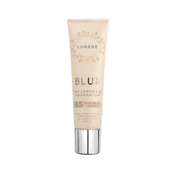 Lumene Lumene Blur 16H dolgoobstojna gladilna podlaga za obraz - 1.5 Fair Beige 30 ml
