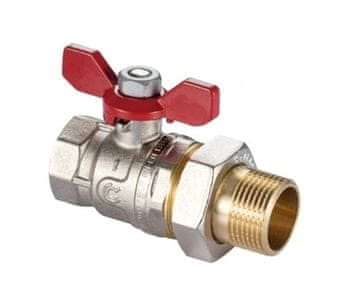 shumee Calido kroglični ventil z navojem 3/4" GW/MZ s polovičnim vijačnim priključkom