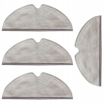 shumee Prevleke za krpe za brisanje za Roborock S5 max, S6, S6 Max V, Q5, Q7 - 4 kosi