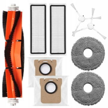 shumee Komplet za Xiaomi Mi Robot Vacuum S10 + X10+ X20+ filtri, krtače, mopi, vrečke
