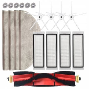 shumee Komplet krtač, filtrov in mopov za RoboRock S5max / S6 Pure / S6 / S6 max / E4