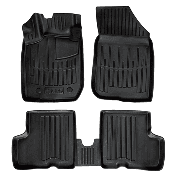 shumee Avto tepihi Renault Duster I 2010-2015 pred prenovo, s pogonom 2x4 (2WD)