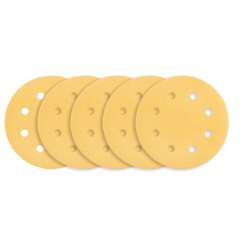 shumee Brusni papir z ježkom 180 mm, K120, 5 kosov, z 8 luknjami za brusilnik 59G263