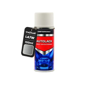 shumee LA7W VW Audi Reflexsilber metalno srebrna barva v spreju za avtomobile 150 ml