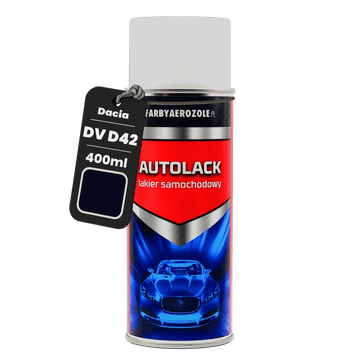 shumee Pripravljen sprej 400ml akrilna barva dacia DV D42 renault TE D42 modro-modra