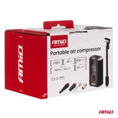 AMIO Brezžični avtomobilski kompresor z LED zaslonom 40W USB-C acomp-25 amio-04414