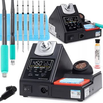 shumee Spajkalna postaja Aifen A5 Pro s 3 konicami C115 + železnimi in konicami C245