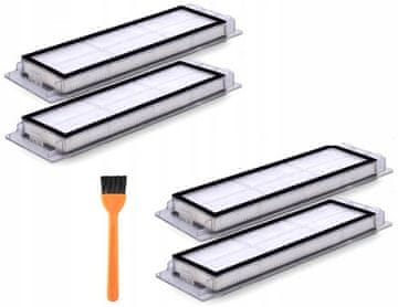 shumee HEPA filter za RoboRock E25/ E35 / S6 / S5 / S50 / S5 MAX / S6 maxV - 4 kosi.