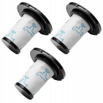 shumee Filtri za Tefal X-Force Flex 11.60 12.60 14.60 15.60 Rowenta X-Force - 3 kosi