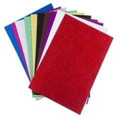 TOP GIFT TG80399 kreativni samolepilni penasti dekorativni listi A4, 10 kosov/komplet