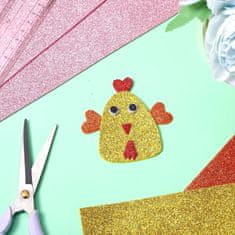 TOP GIFT TG80399 kreativni samolepilni penasti dekorativni listi A4, 10 kosov/komplet