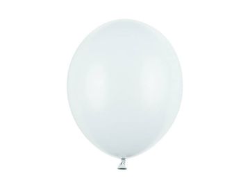 shumee Močni lateks baloni, modri, pastelno svetlo megleno modri, 12 cm, 100 kosov.