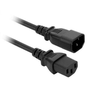 Akyga Akyga AK-PC-11A IEC C13/C14 podaljševalni kabel 250V/50Hz 10A 5 m črne barve