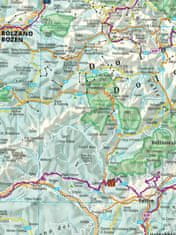 shumee Alpe 1:500.000. Kolesarski zemljevid + mini vodnik. Objavljeno 2025. Kompass