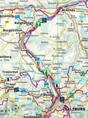 shumee Alpe 1:500.000. Kolesarski zemljevid + mini vodnik. Objavljeno 2025. Kompass