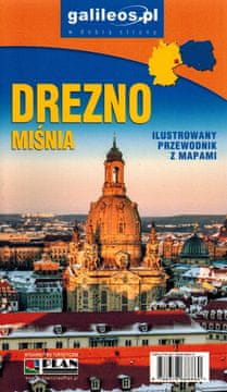 shumee Dresden, Meissen. Ilustriran vodnik z zemljevidi. Izdano leta 2024. Galileos