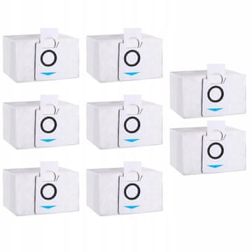 shumee Vrečke za prah za ecovax Deebot X1 omni/T20 omni/T10 omni/ X1 Turbo 8 kosov.