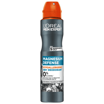 shumee L'Oréal Men Expert deodorant v spreju z magnezijevim ščitnikom 250 ml