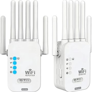 shumee Ojačevalnik Wi-Fi signala, repetitor visoke moči 300Mb/s - 6 x Koanni antena