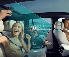 Ottocast Ottocast Cabin Care Avtomobilska kamera Otroška otroška kamera Apple CarPlay