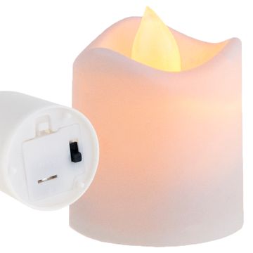 TOP GIFT TG29567 LED sveča, lučka za svečo, vložek za svečo, čajno svečko + baterije