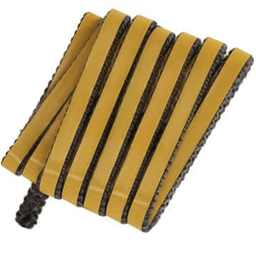 shumee Samolepilni tesnilni trak za kaminsko peč iz steklenih vlaken 12X4 MM 2,5 M