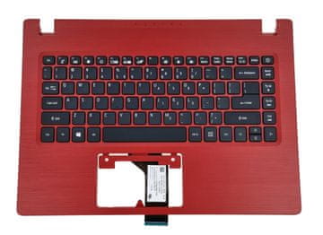 Acer Novo ohišje za tipkovnico Acer Aspire A114-32 A314-32 N17Q4 US, rdeče barve