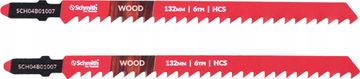 shumee List žage v obliki črke T (T) ZA vbodno žago ZA les 132 mm 6TPI HCS schmith