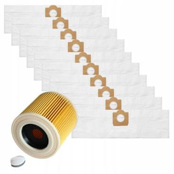 shumee Vrečke za karcher WD3 SE 4001 6.959 - 130.0 + filter 6.414-552.0 - 11 kosov
