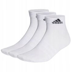 Adidas Y9955 Adidas tanke in lahke nogavice do gležnjev bele barve, velikost 34-37