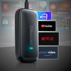Ottocast Avtomobilski adapter Ottocast Play2Video Ultra Carplay/Android Auto vse v 1