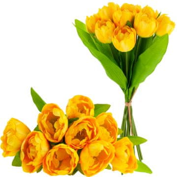 TOP GIFT CV31227-3 Šopek tulipanov, umetni tulipani, aranžma za osrednji okras vaze