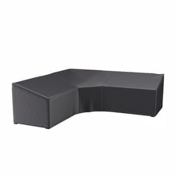 shumee Vrtna prevleka v obliki črke L 7957 300x300x90cm 7957 AeroCover siva Homms