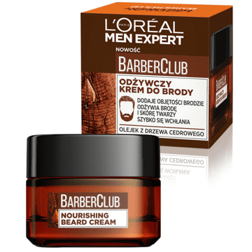 shumee L'Oréal Men Expert Barber hranilna krema za zgoščevanje brade 50 ml