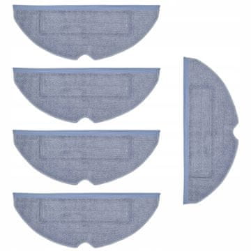 shumee 5 x krpe za brisanje iz mikrovlaken za Roborock S7 / S7 Max / S7 Plus / S8