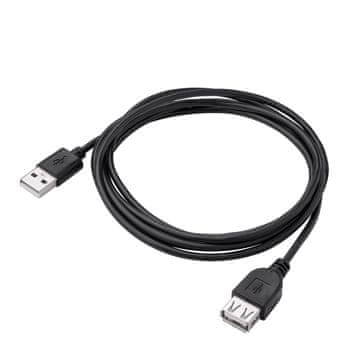 Akyga Akyga AK-USB-07 podaljševalni kabel 2x USB A 2.0 vtič - vtičnica M/Ž 1,8 m