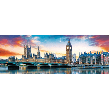 Trefl 29507 "500 - Panorama" - Big Ben in Westminstrska palača, London / Fotolia