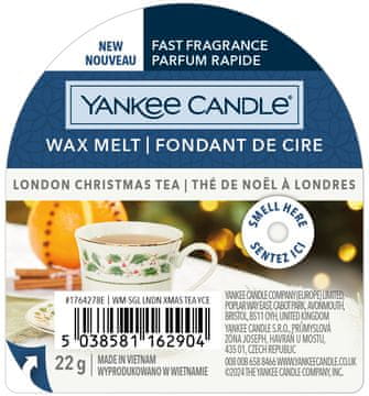 Yankee Candle Londonski božični čaj - Yankee Candle Signature - dišeči vosek - novo 2024