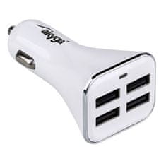 Akyga Avtomobilski polnilnik Akyga AK-CH-09 4x USB 5V / 6.8A za 12-24V vžigalnik