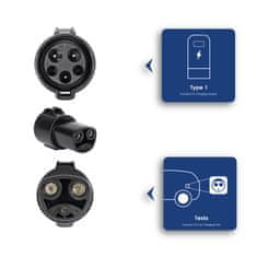 Akyga Adapter tipa 1 / Tesla S / X / Y Akyga AK-SC-E07 Adapter ZDA SAE J1772 32A