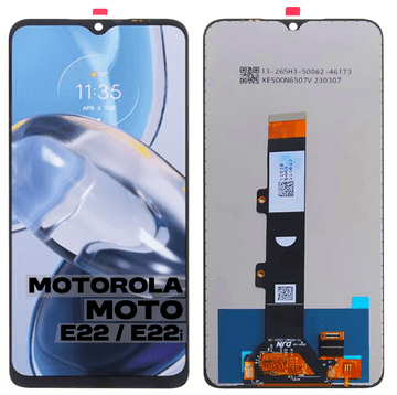 shumee Originalni LCD zaslon + zaslon na dotik Motorola Moto E22 E22i (obnovljen)