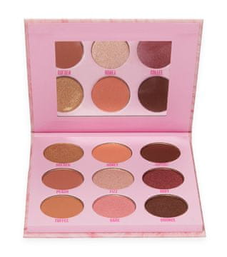 Makeup Obsession Paleta senčil za oči Makeup Obsession Honey Dreams, 9 palet senčil za oči