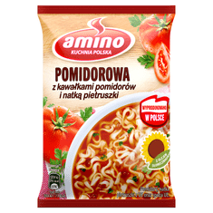 UNILEVER Amino instant paradižnikova juha s koščki paradižnika in peteršiljem 61 g