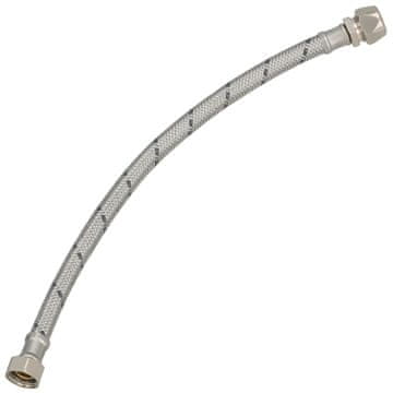 shumee Fleksibilen konektor iz nerjavečega jekla 3/8” za vpenjalne sisteme 40 CM