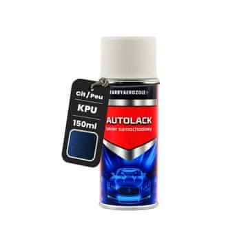 shumee Citroen Peugeot KPU D (Bleu Oriental Nacre) barva v spreju za avto 150 ml